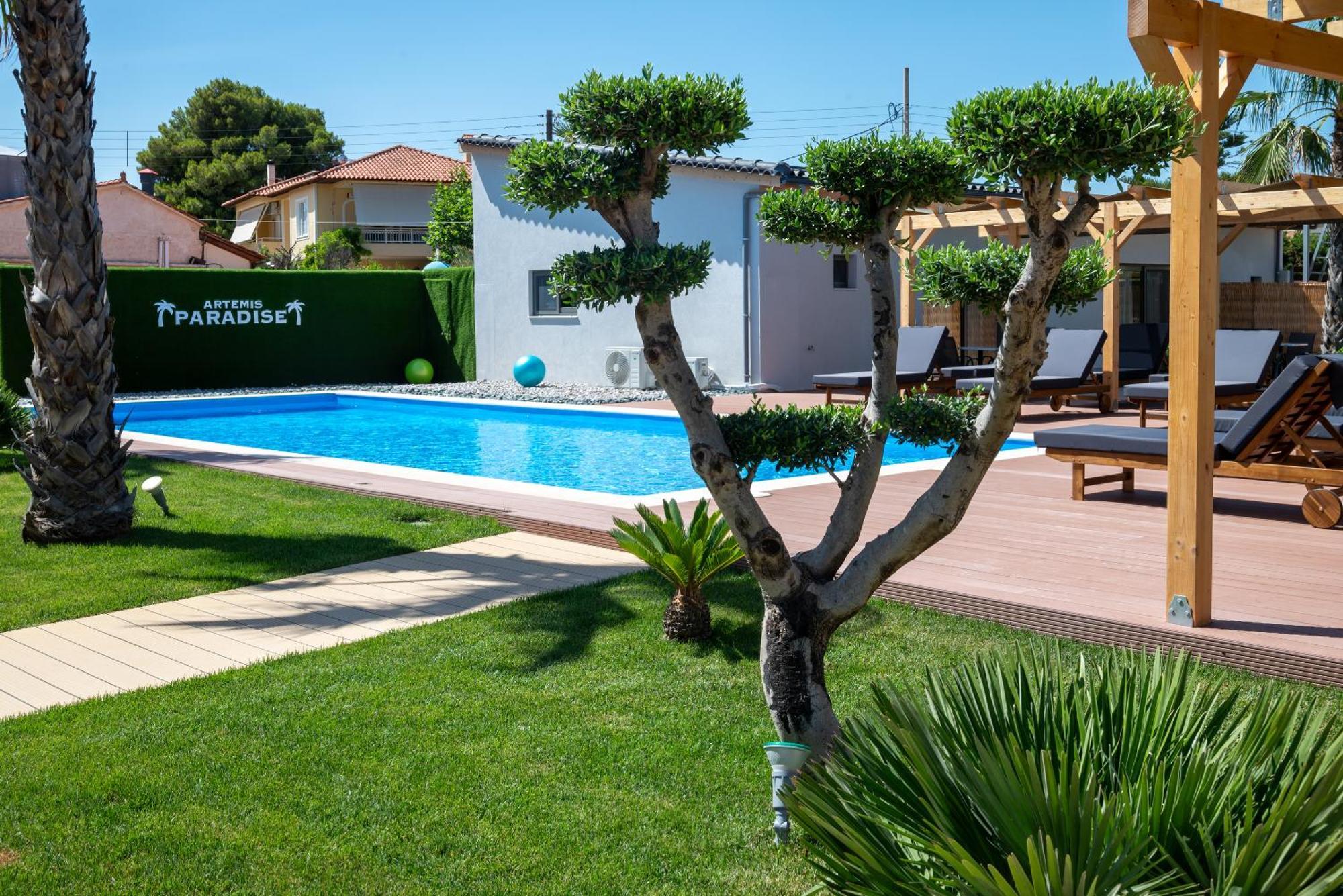 Paradise Apartments Artemida 외부 사진